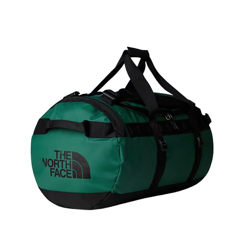 The North Face Base Camp Duffel Medium in Evergreen / TNF Black