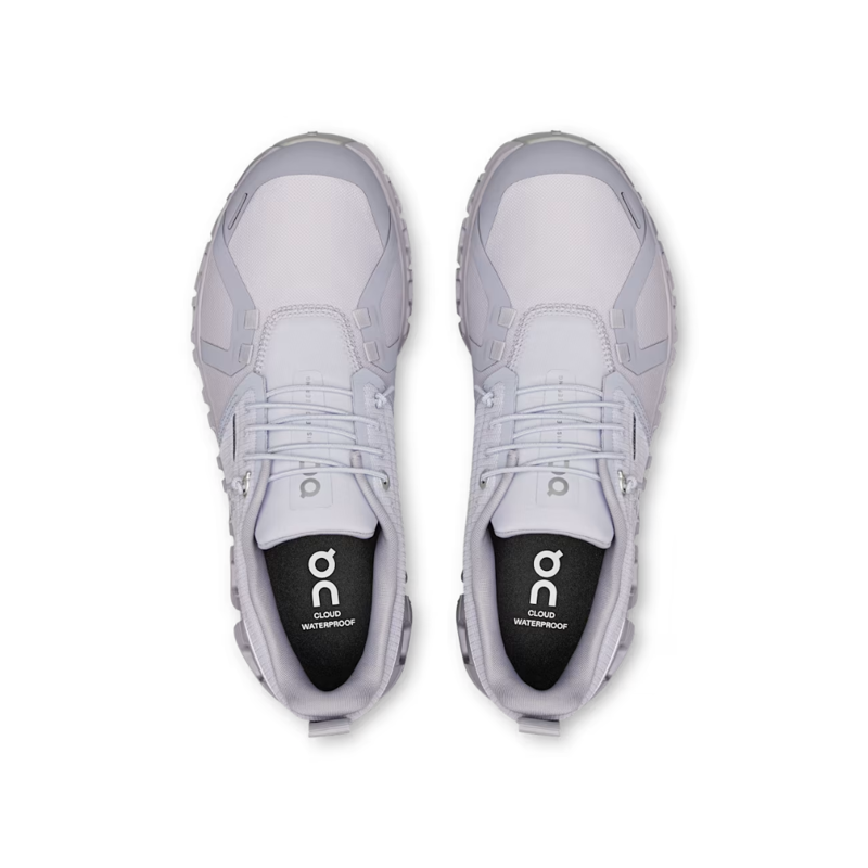 On Women's Cloud 6 Waterproof Shoes in Nimbus / Lilac-1