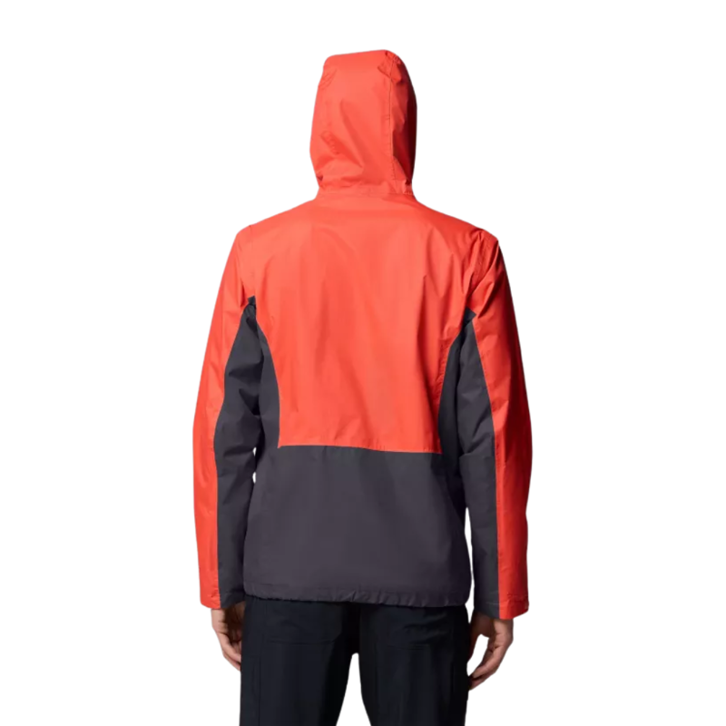 Columbia Mens Pouring Adventure III Jacket in Zing / Shark-1