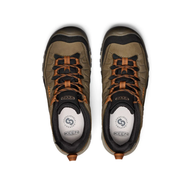 Keen Mens Targhee IV WP in Sea Turtle / Roasted Pecan-1