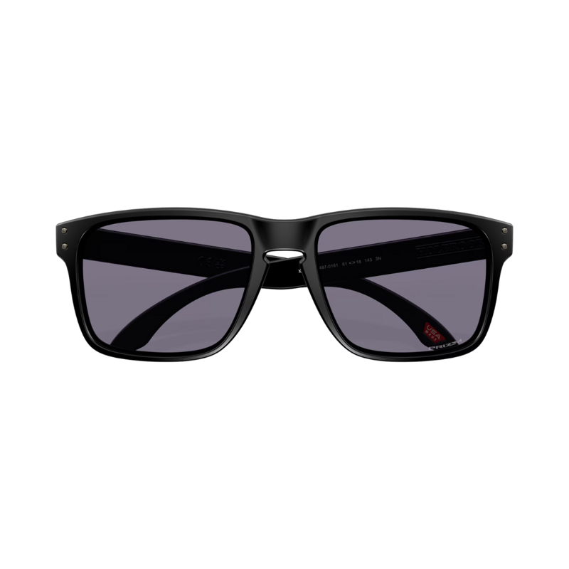 Oakley Holbrook XXL in Matte Black with Prizm Grey Lens-2