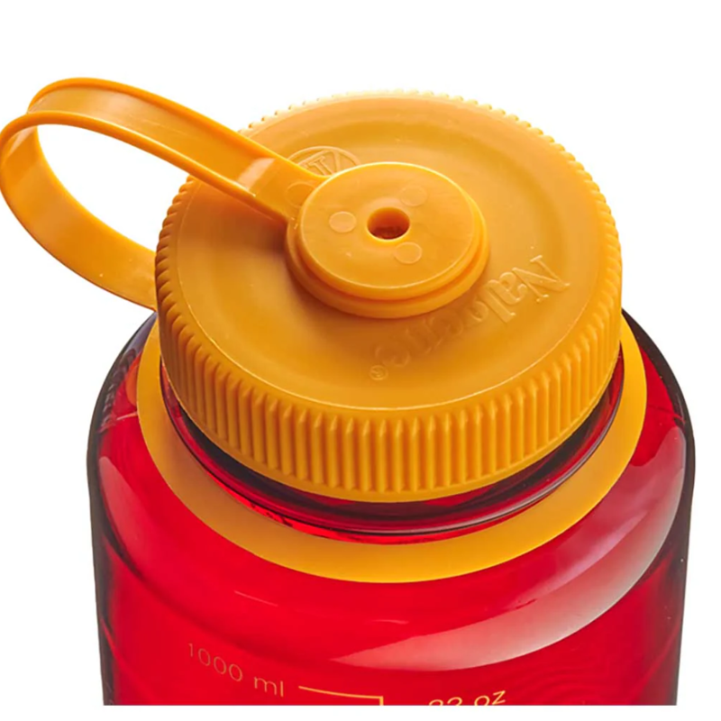 Nalgene Wide Mouth 1L Tritan Sustain in Laker Red-1