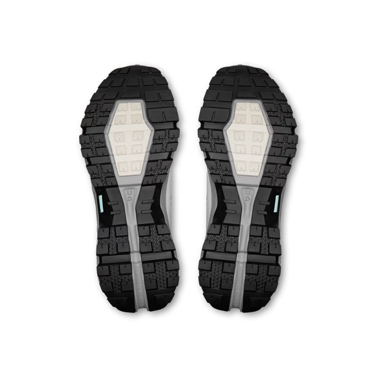 On Womens Cloudrock Mid Waterproof in Glacier / Alloy-2