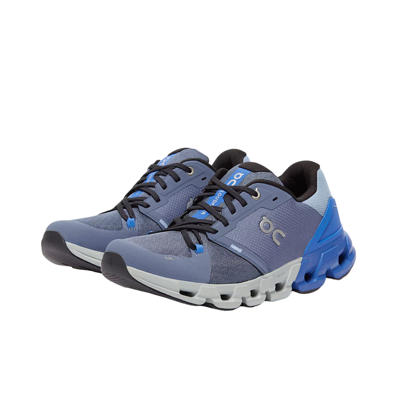 On Men's Cloudflyer Shoes in Metal / Lapis-1