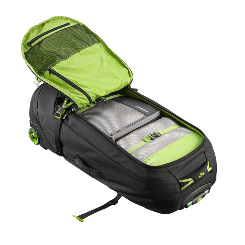 Kathmandu Hybrid Trolley V4 70L in Black-1