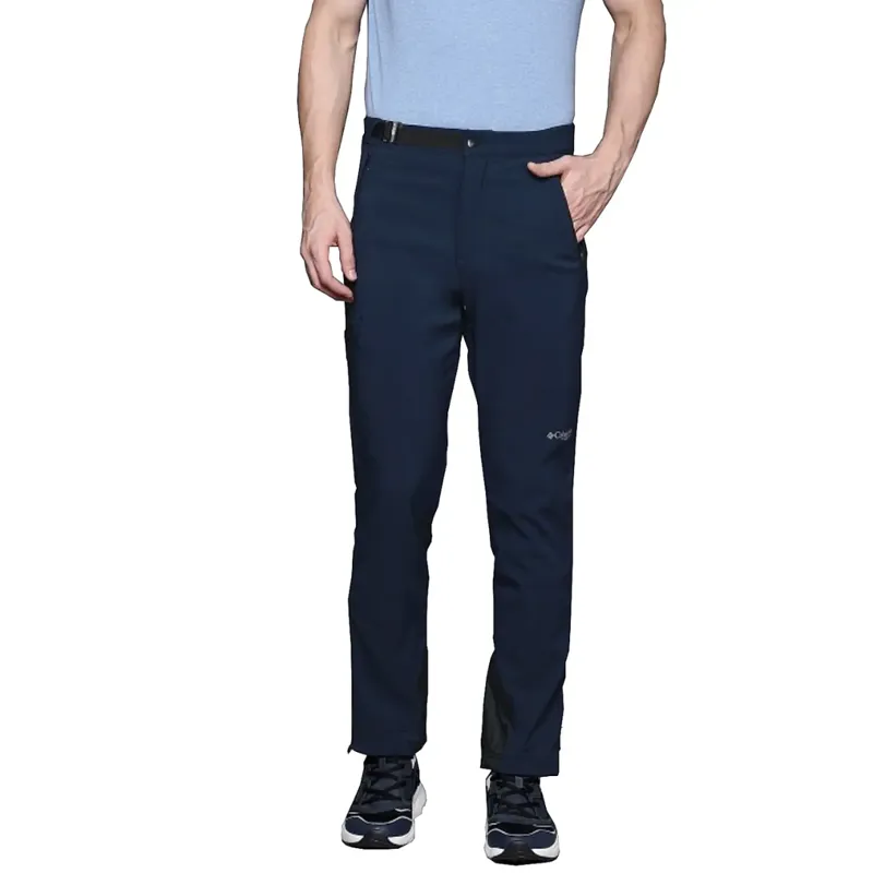 Columbia Mens Vast Canyon Omni-Heat Infinity Softshell Pant Regular Length in Collegiate Navy