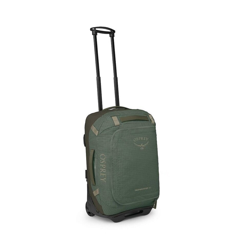 Osprey Transporter Wheeled Duffel 40 in Pine Leaf Earl Grey