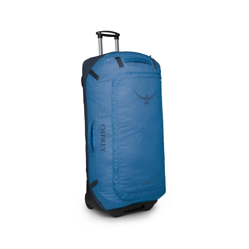 Osprey Transporter Wheeled Duffel 120 in Blue Flame Nocturnal Blue