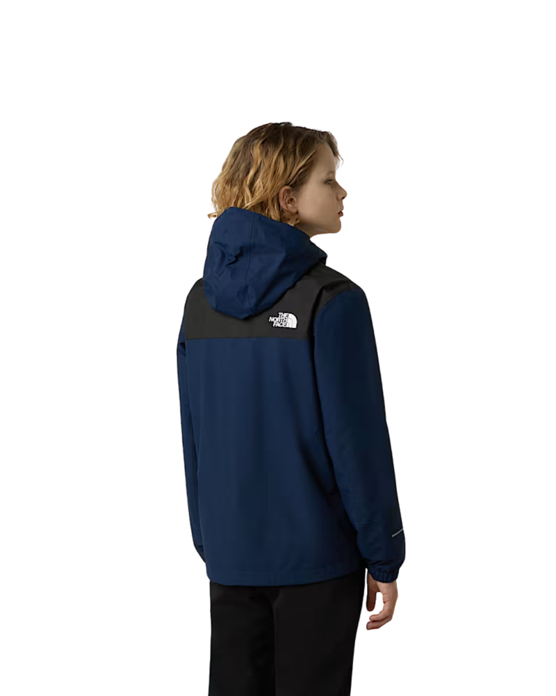 The North Face Kids Antora Rain Jacket in Summit Navy-1
