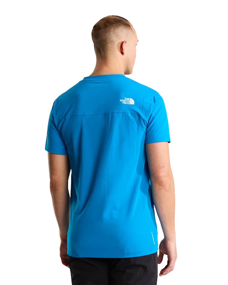 The North Face Mens Lightning Alpine S/S in Skyline Blue-1