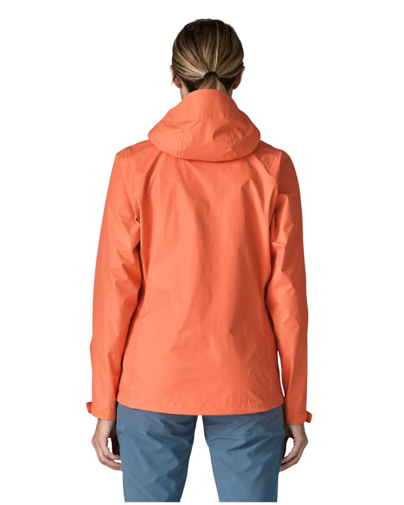 Patagonia Womens Torrentshell 3L Rain Jacket in Peach Sherbet-1