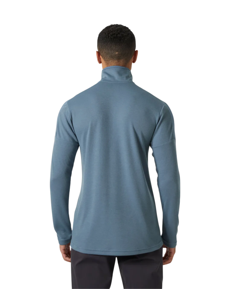 Helly Hansen Mens HP 1/2 Zip Pullover 2.0 in Washed Navy-1