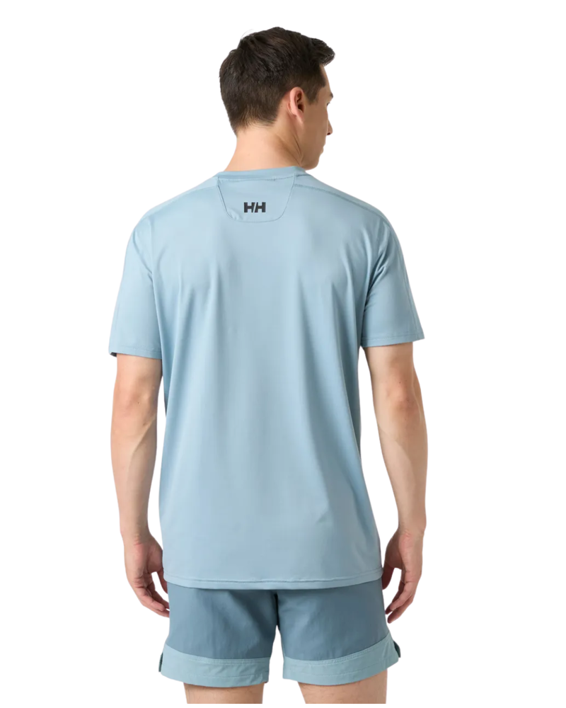 Helly Hansen Mens HP Ocean T-Shirt in Windy Blue-1