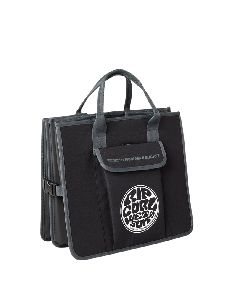 Rip Curl Mens Surf Series Anti-Chaos Bucket in Black / Grey