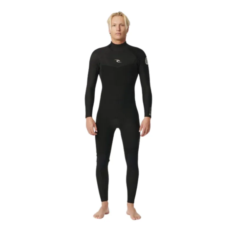 Rip Curl Dawn Patrol 5/3GB Back Zip Steamer in Black