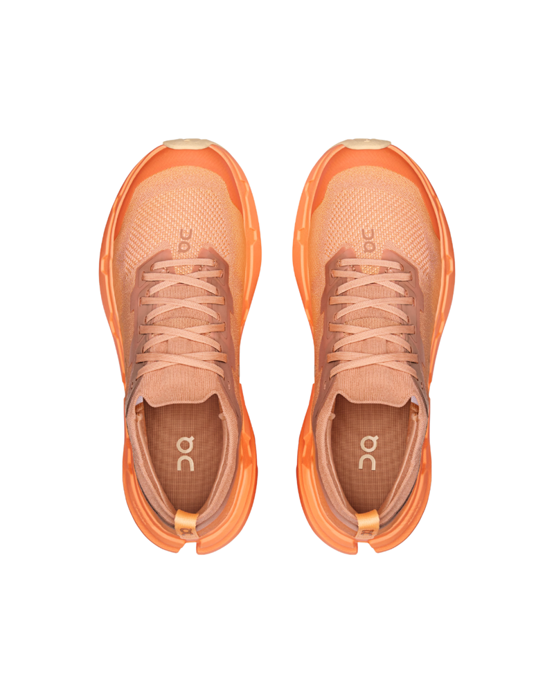 On Womens Cloudsoma in Sandstone / Tangerine-1