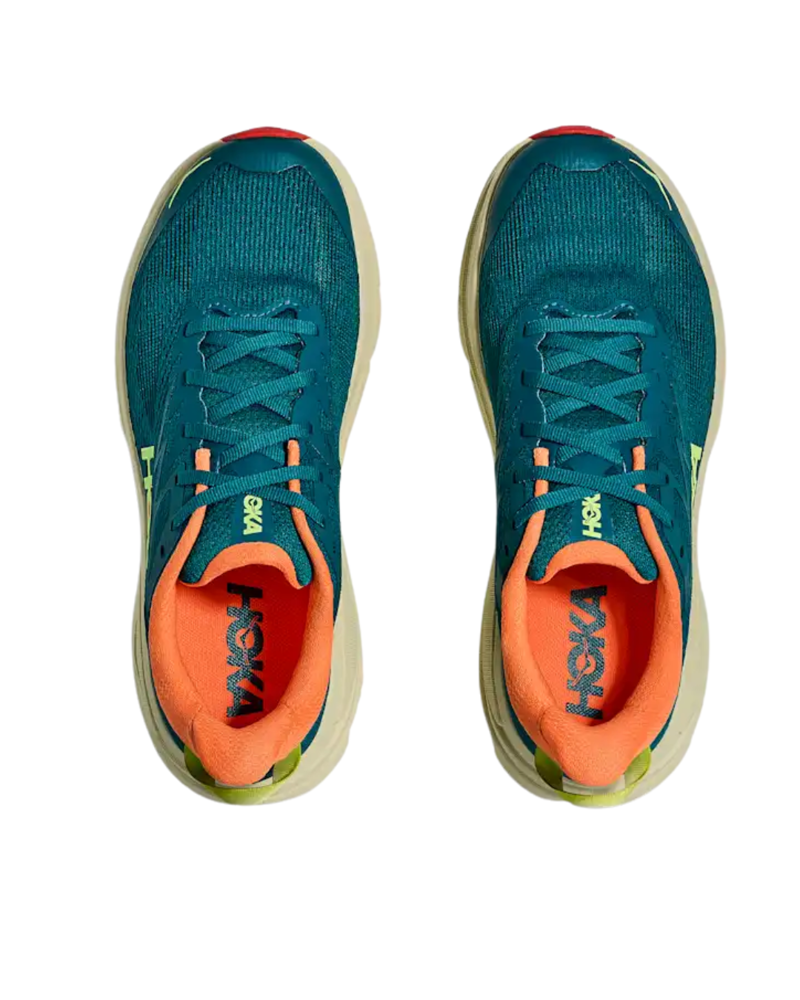 Hoka Womens Challenger 8 in Tidal Wave / Pampas Grass-1