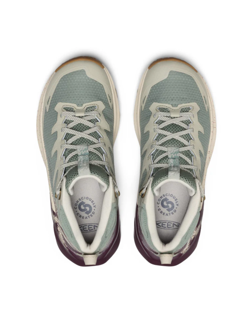 Keen Womens Targhee Apex Mid WP in Lily Pad / Fig-1