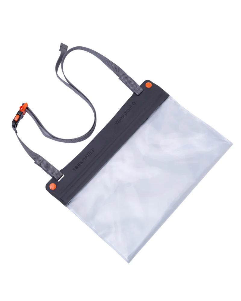 Trekmates Twin Seal Map Case in Clear