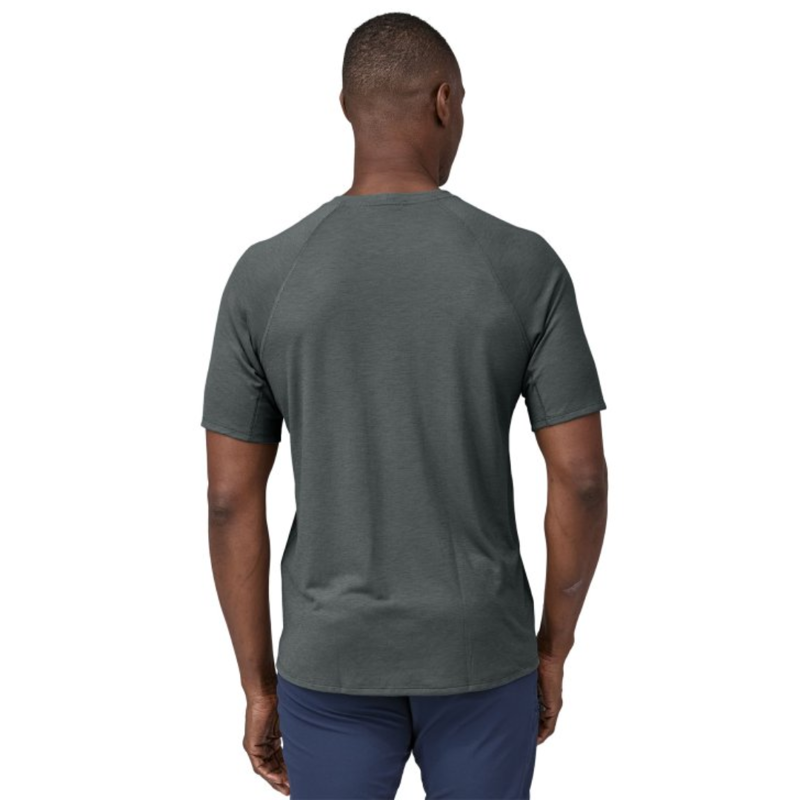 Patagonia Mens Capilene Cool Trail Shirt in Nouveau Green-1
