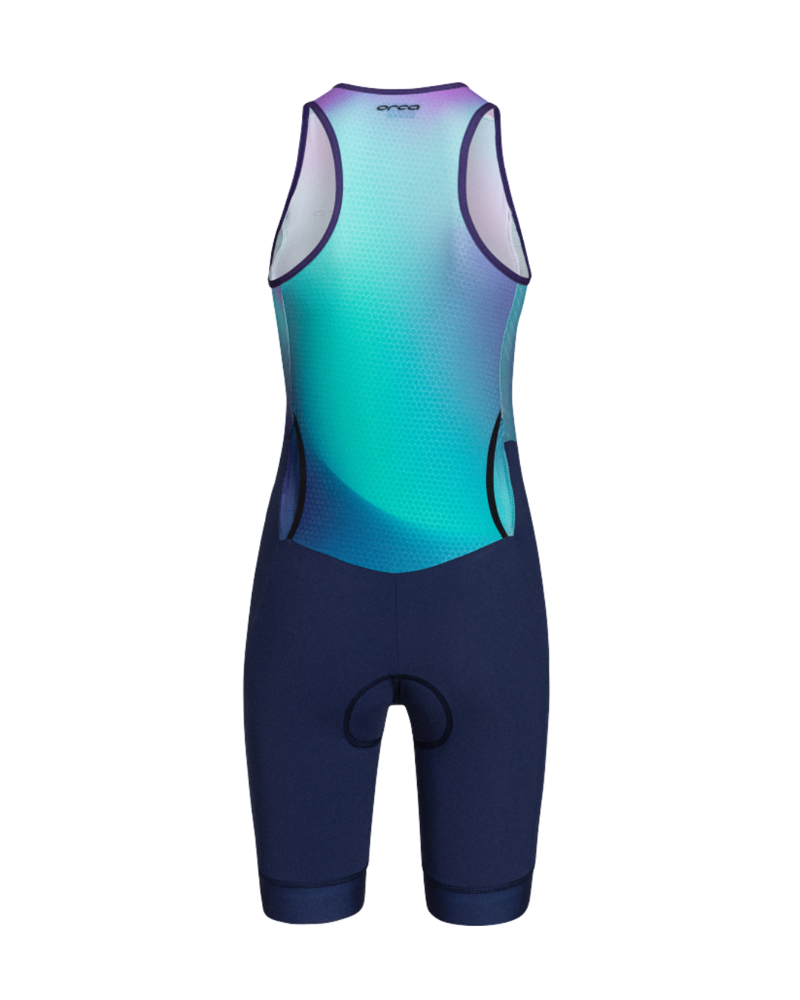 Orca Womens Athlex Race Suit V2 in Blue Print-1