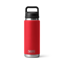 Yeti Rambler Bottle Chug 26oz in Rescue Red