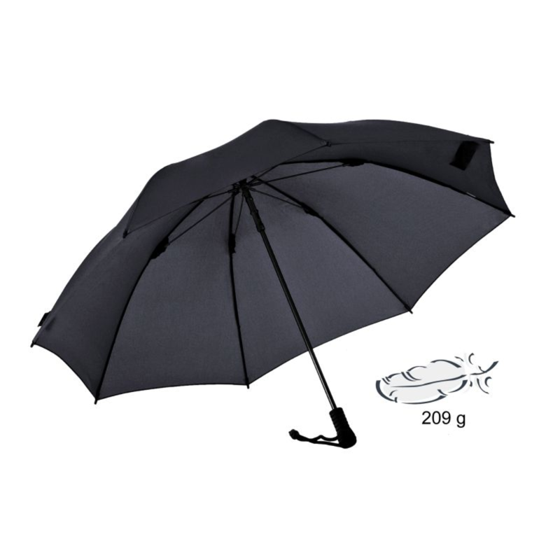 Euroschirm Swing Liteflex Umbrella in Black