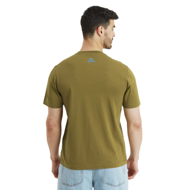 Sherpa Mens Tarcho Tee in Moss-1