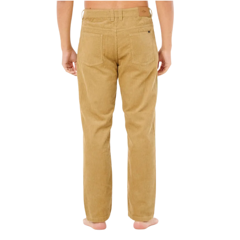 Ripcurl Mens Classic Surf Cord Pant in Dark Khaki-1