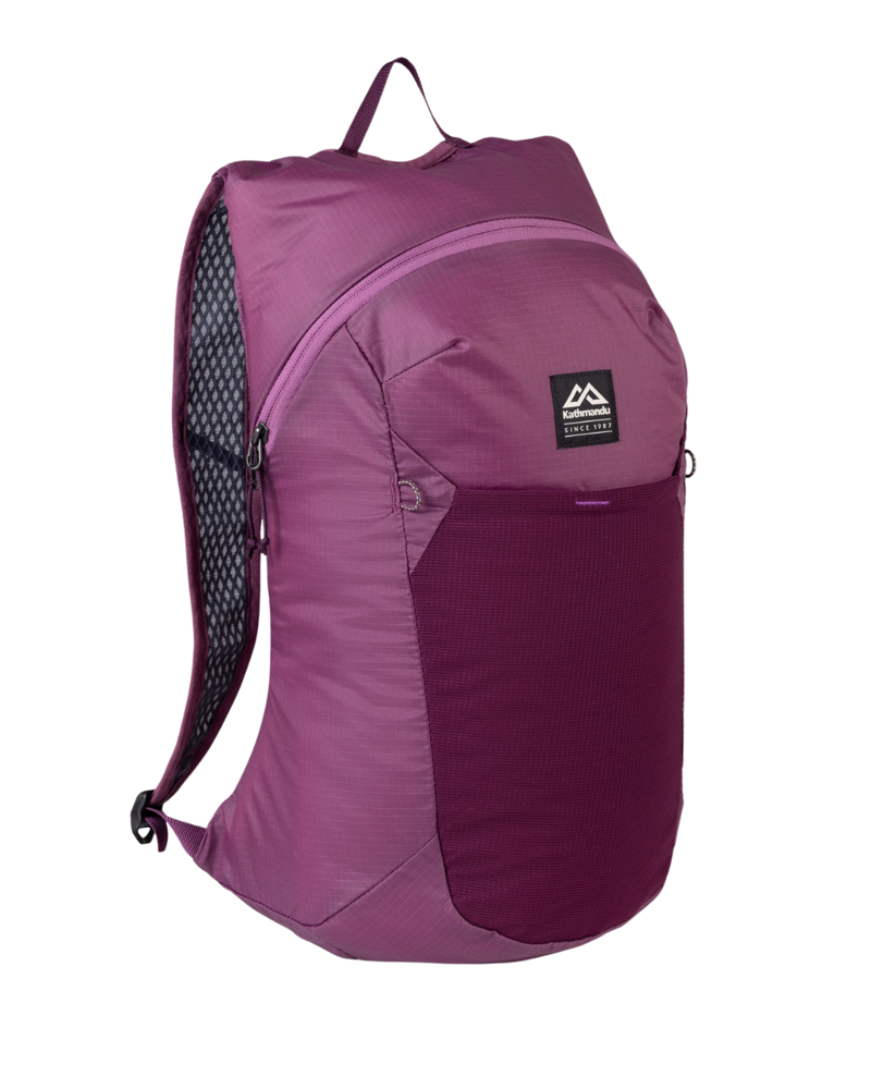 Kathmandu Pack and Go Pack in Washed Berry