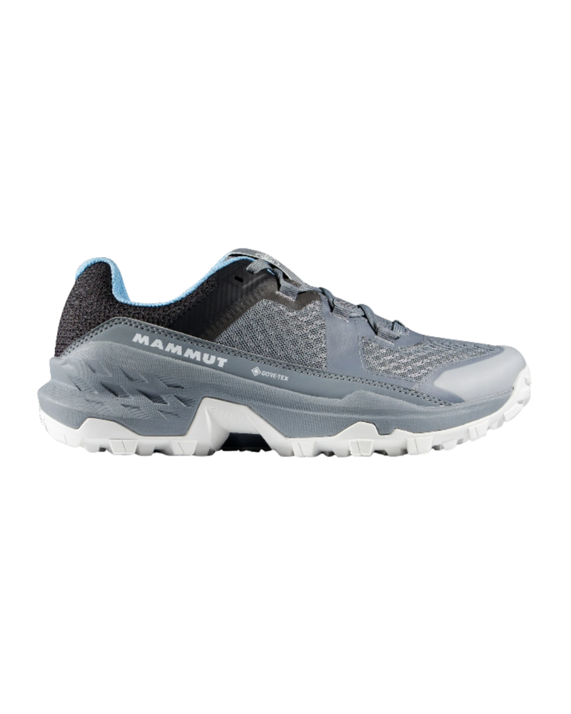 Mammut Womens Girun II Low GTX in Alloy / Light Glacier Blue