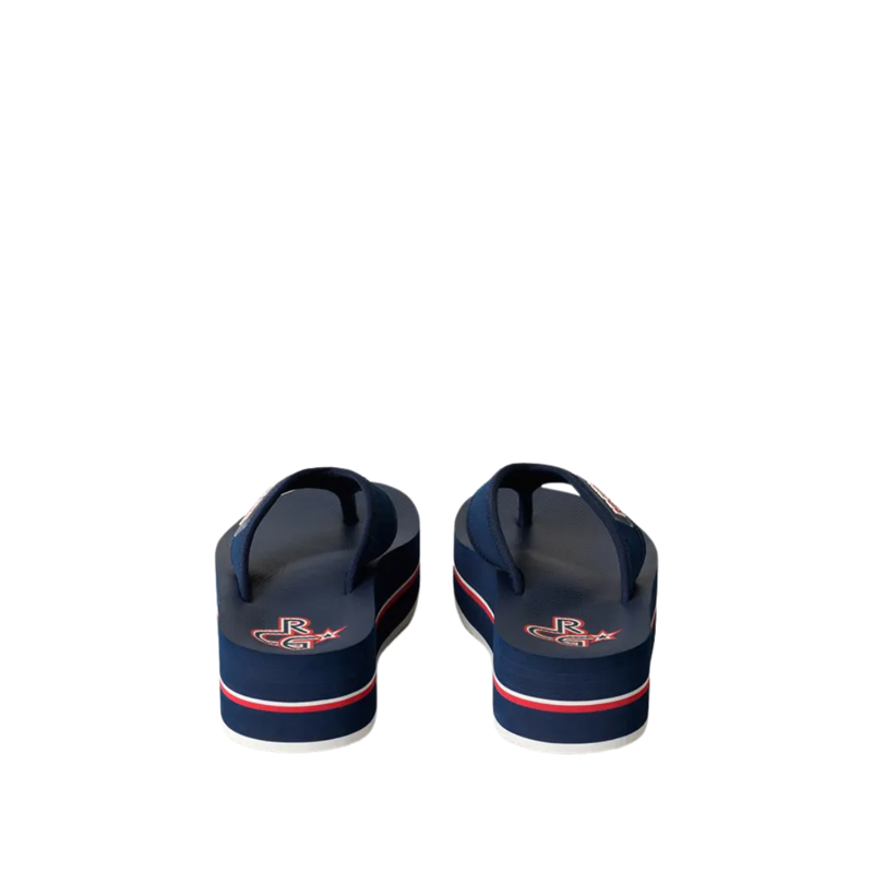 Rip Curl Womens Malibu Platform Bloom Open Toe in Navy-1