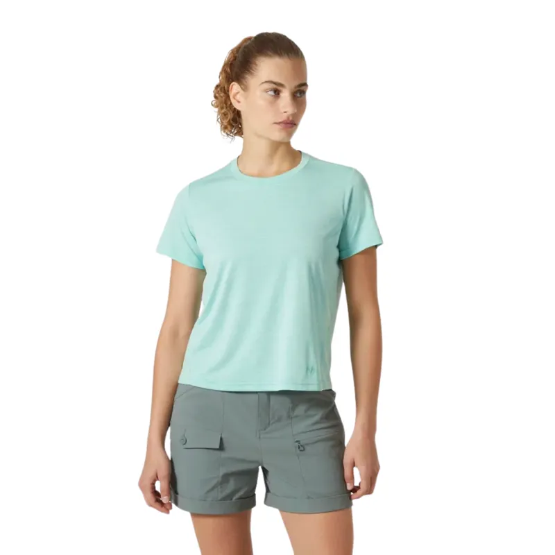 Helly Hansen Womens Sval T-Shirt in Lagoon