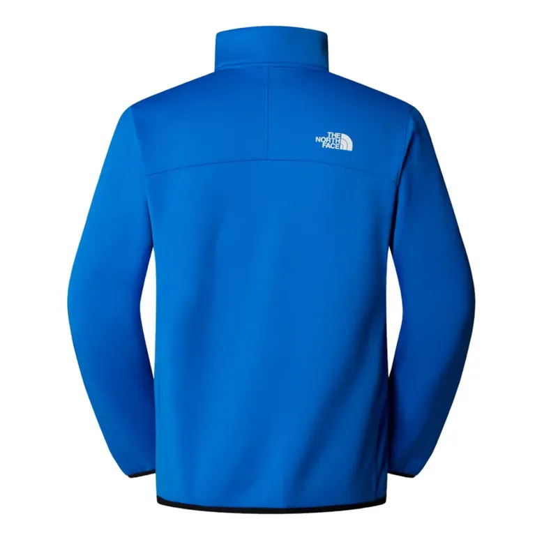 The North Face Mens Crest  Zip in Hero Blue / TNF Black-1