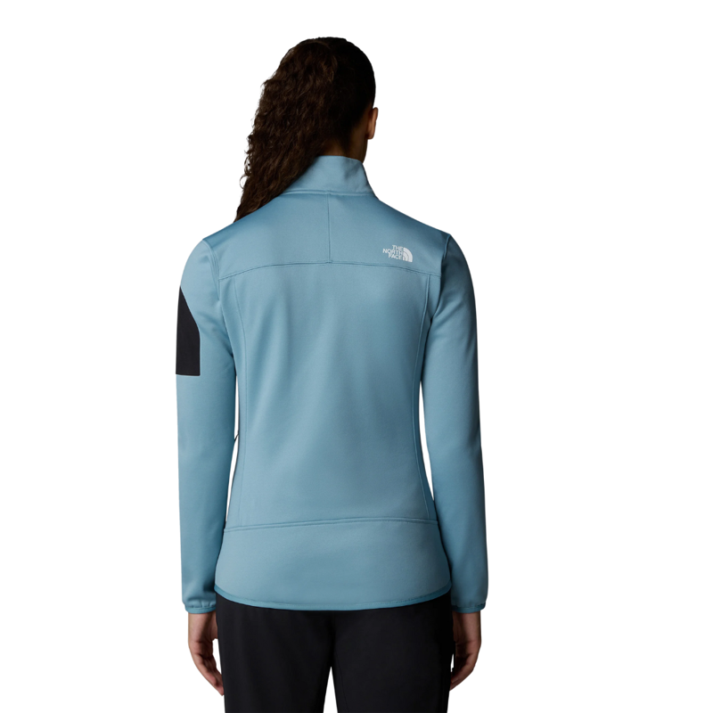 The North Face Womens Mistyescape Fleece in Shallow Blue / TNF Black-1
