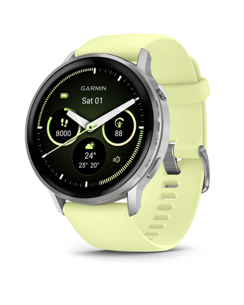 Garmin Venu 4 45mm in Silver / Citron