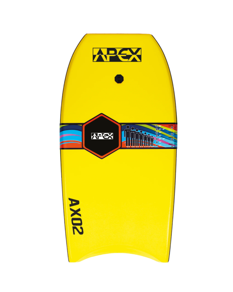 Alder Apex Bodyboard AX02 45 Inch in Yellow