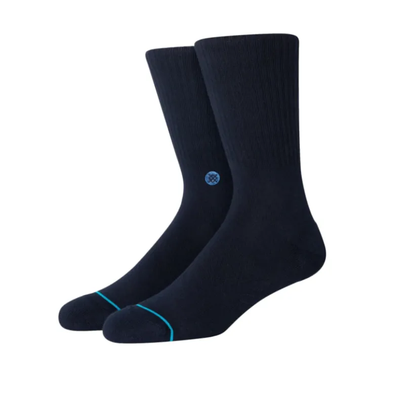 Stance Icon Staples Lifestyle Socks in Dark Navy