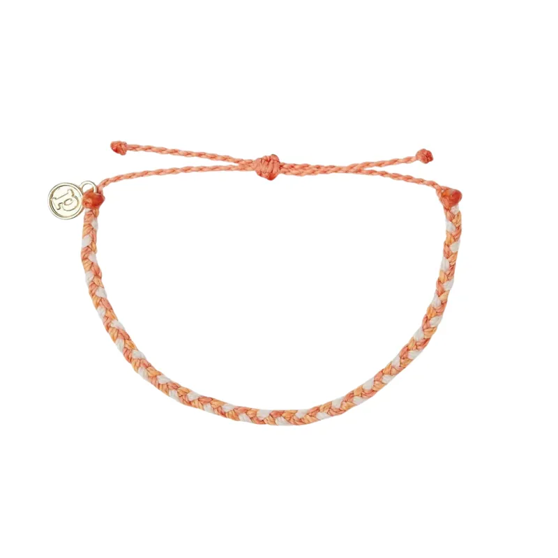 Pura Vida Mini Braided Bracelet in Warm Shoreline