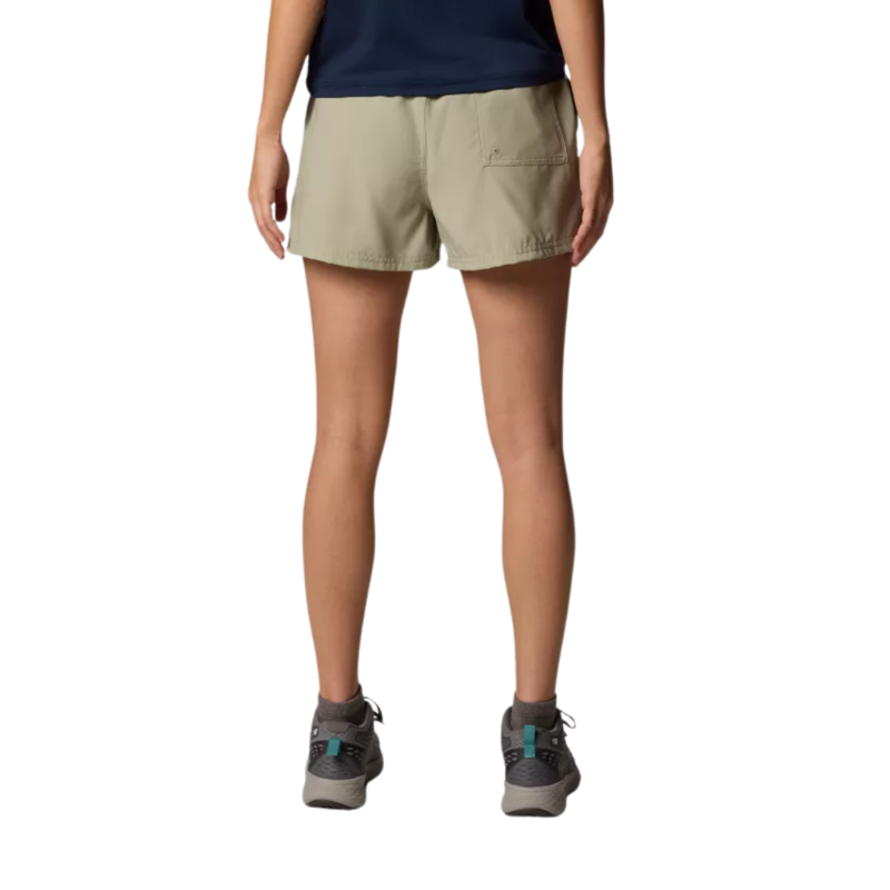 Columbia Womens BlueVista Hill Short in Safari -1