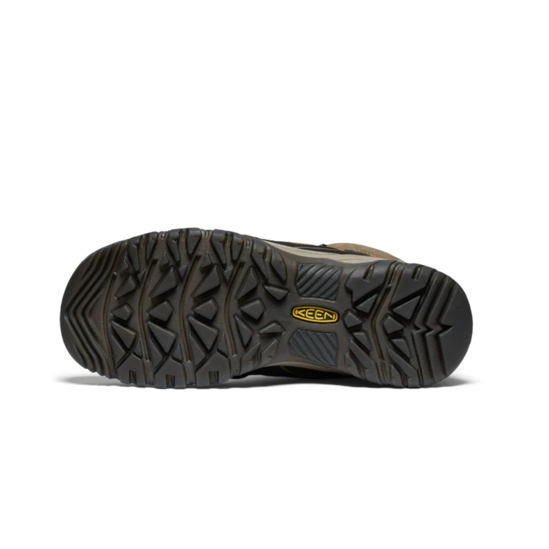 Keen Mens Targhee IV Mid Waterproof in Sea Turtle / Roasted Pecan-3