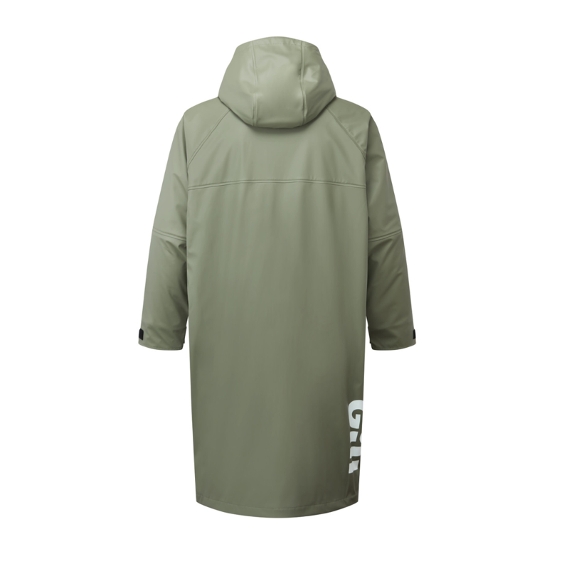 Gill Aqua Parka Changing Robe in Sage-1