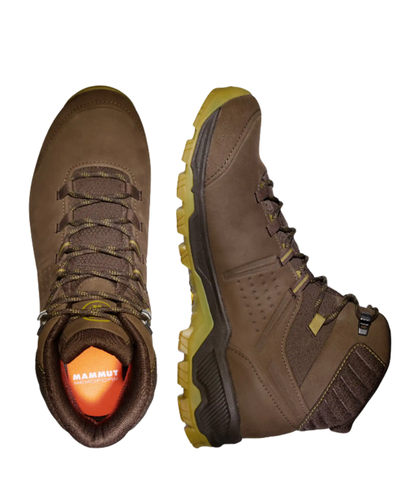 Mammut Mens Mercury IV Mid GTX in Moor / Amber Green-1