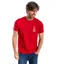Saltrock Mens Lost Ships Tee in Red