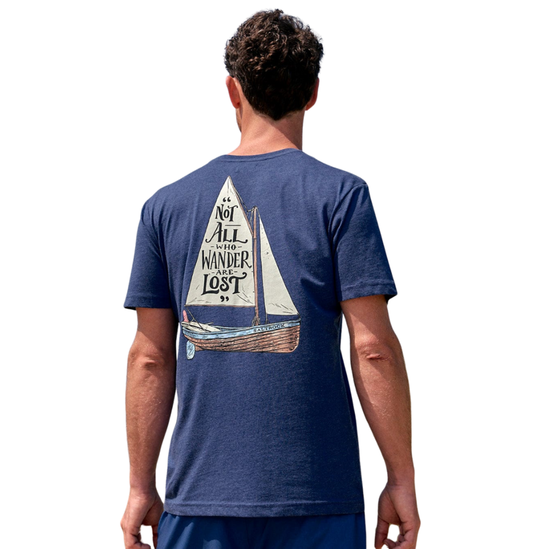 Saltrock Mens Lost Ships Tee in Navy-1