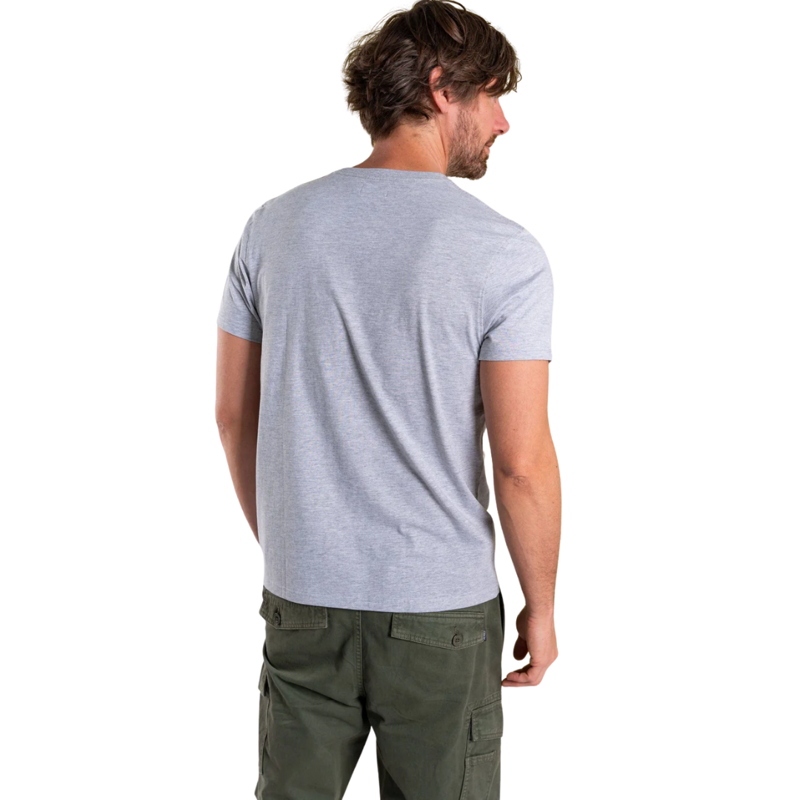 Saltrock Mens Retro Camper Tee in Grey-1