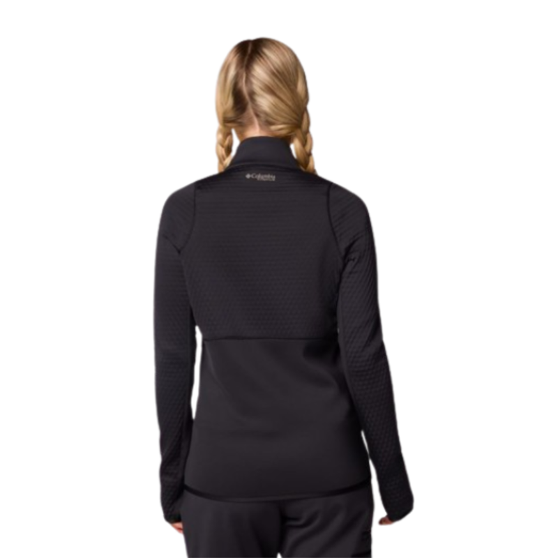 Columbia Womens Crystal Leaf Omni-Heat Helix Full Zip in Black-1