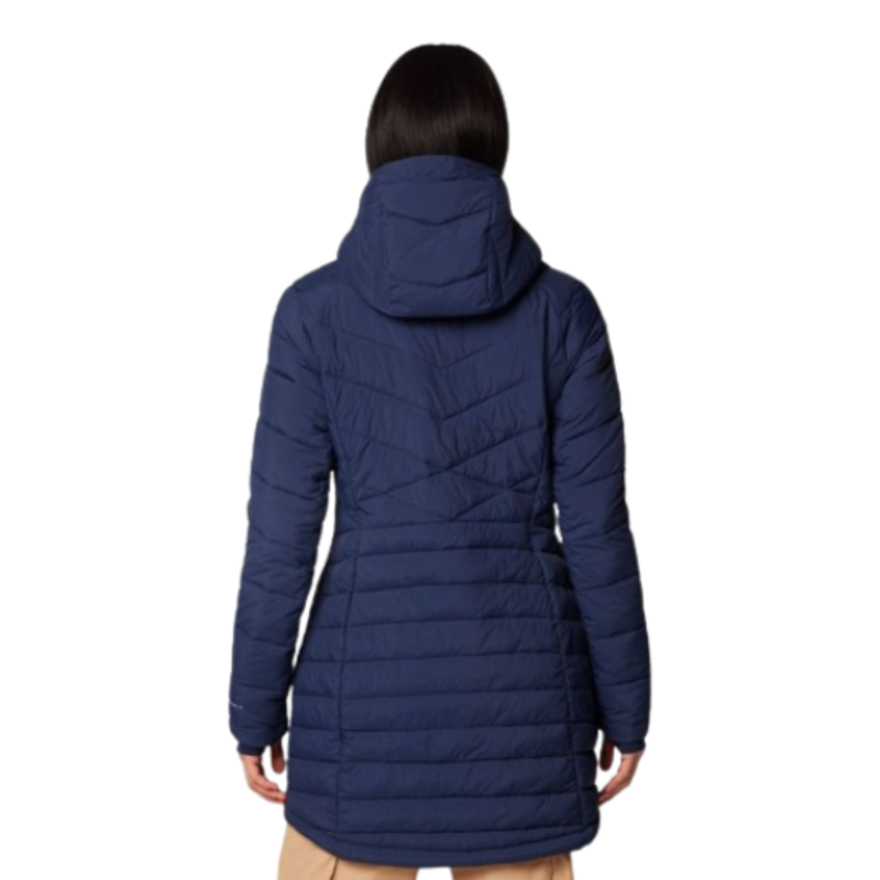 Columbia Womens Joy Peak II Mid Jacket in Collegiate Navy-1