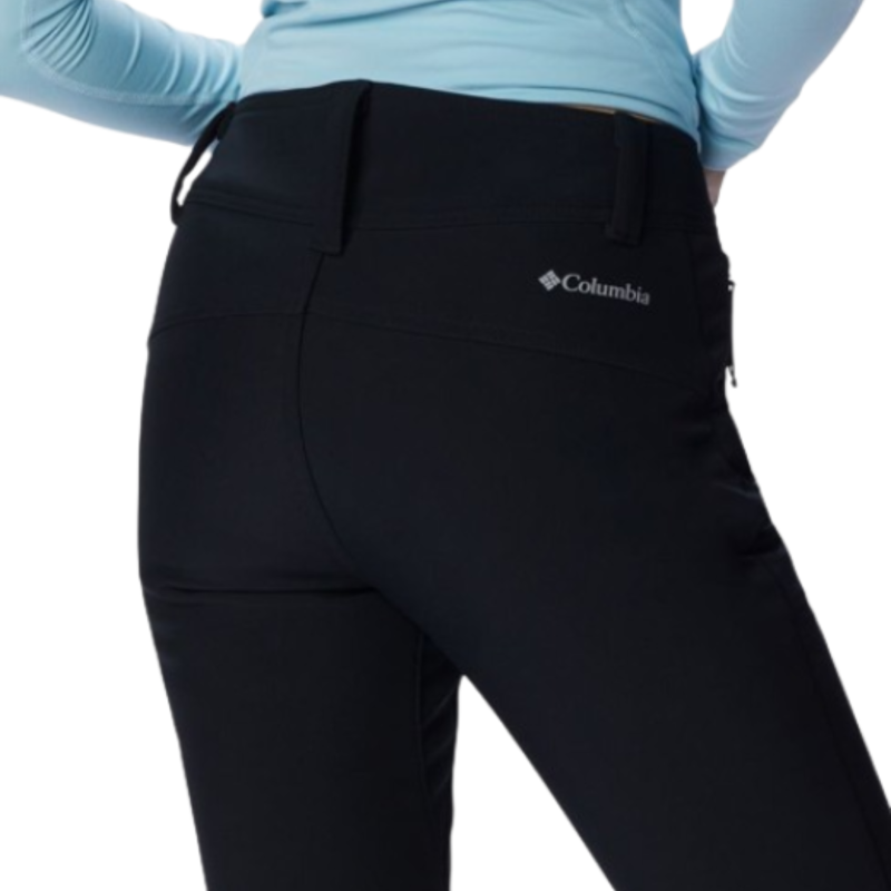 Columbia Womens Roffee Ridge VI Pant Short Length in Black-2