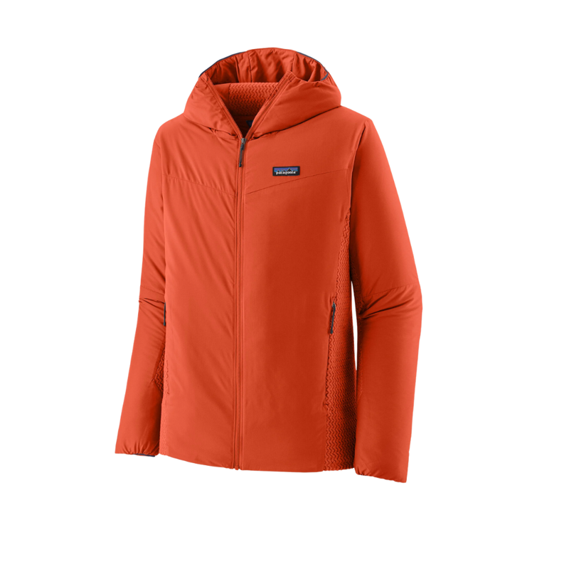 Patagonia Mens Nano-Air Light Hybrid Hoody in Pollinator Orange
